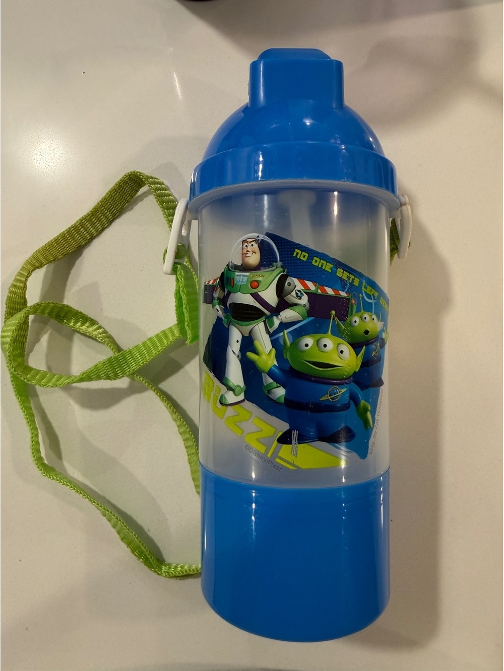 Vintage Zak! Disney Pixar Toy Story Buzz Lightyear Canteen Water Bottle Strap